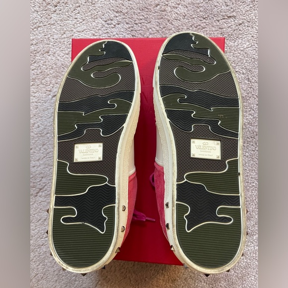 Valentino Pink/White Women’s Sneakers - Picture 12 of 16
